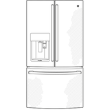 GE Profile™ Series ENERGY STAR® 22.2 Cu. Ft. Counter-Depth French-Door Refrigerator with Keurig® K-Cup® Brewing System
