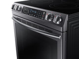 5.8 cu. ft. Slide-In Electric Range in Black Stainless Steel