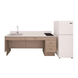 8'4" Wide Barrier-free Turnkey Kitchen, ADA Compliant