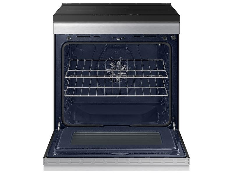 Bespoke 6.3 cu. ft. Smart Slide-In Induction Range with Ambient Edge Lighting™ & Air Sous Vide in Stainless Steel