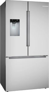 100 Series French Door Bottom Mount Refrigerator 36" Stainless steel (with anti-fingerprint), Total No Frost