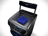 7.5 cu. ft. Smart Gas Dryer with FlexDry™ in Black Stainless Steel