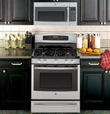 GE Profile™ Series 30" Dual-Fuel Free-Standing Range with Warming Drawer