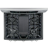 GE Profile™ Series 30" Dual-Fuel Free-Standing Range with Warming Drawer