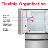 26 Cu. Ft. Standard-Depth 4-Door French Door Refrigerator