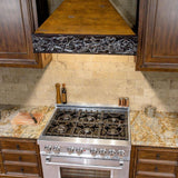 ZLINE 30 in. Wooden Wall Mount Range Hood in Antigua and Walnut - Includes Remote Motor