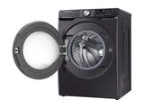 4.5 cu. ft. Smart Front Load Washer with Super Speed in Black Stainless Steel
