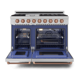 48 Inch Professional Gas Range With Pro-style Knobs In Stainless Steel/rose Gold  Gordon Ramsay Series