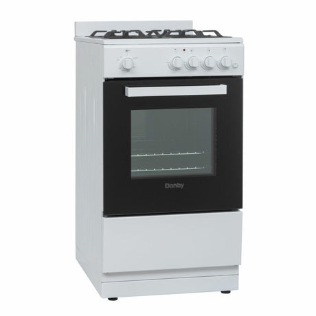 Danby 20" Wide Gas Range in White