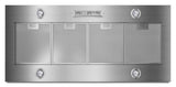 48" Custom Hood Liner - Stainless Steel