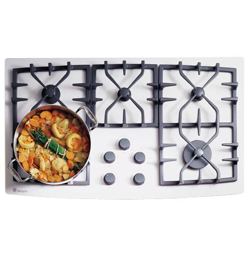 GE Monogram® 36" Gas on Glass Cooktop