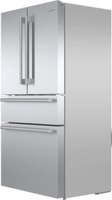 800 Series French Door Bottom Mount Refrigerator 36" Stainless steel (with anti-fingerprint)