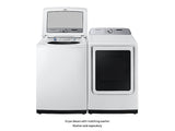 7.4 cu. ft. Electric Dryer with Steam Sanitize+ in White