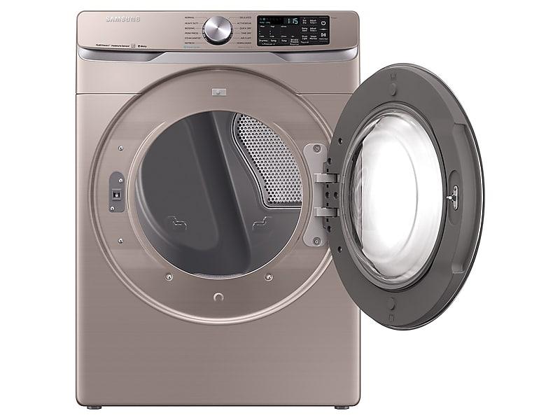 7.5 cu. ft. Smart Gas Dryer with Steam Sanitize+ in Champagne