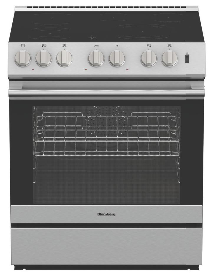 30" Electric Slide-In Range with 5.2 cu ft Self Cleaning Convection Oven