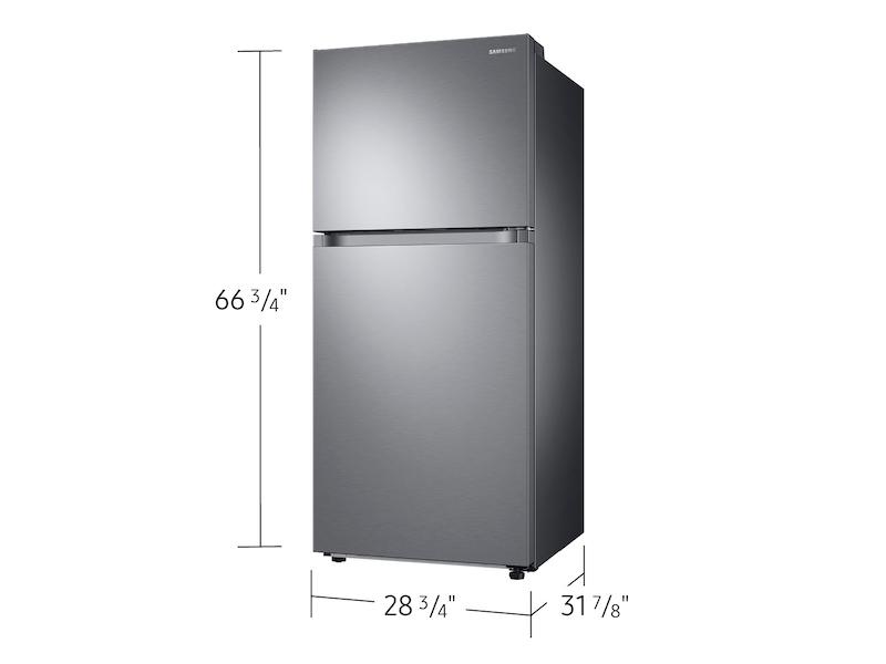 18 cu. ft. Top Freezer Refrigerator with FlexZone™ and Ice Maker in Stainless Steel