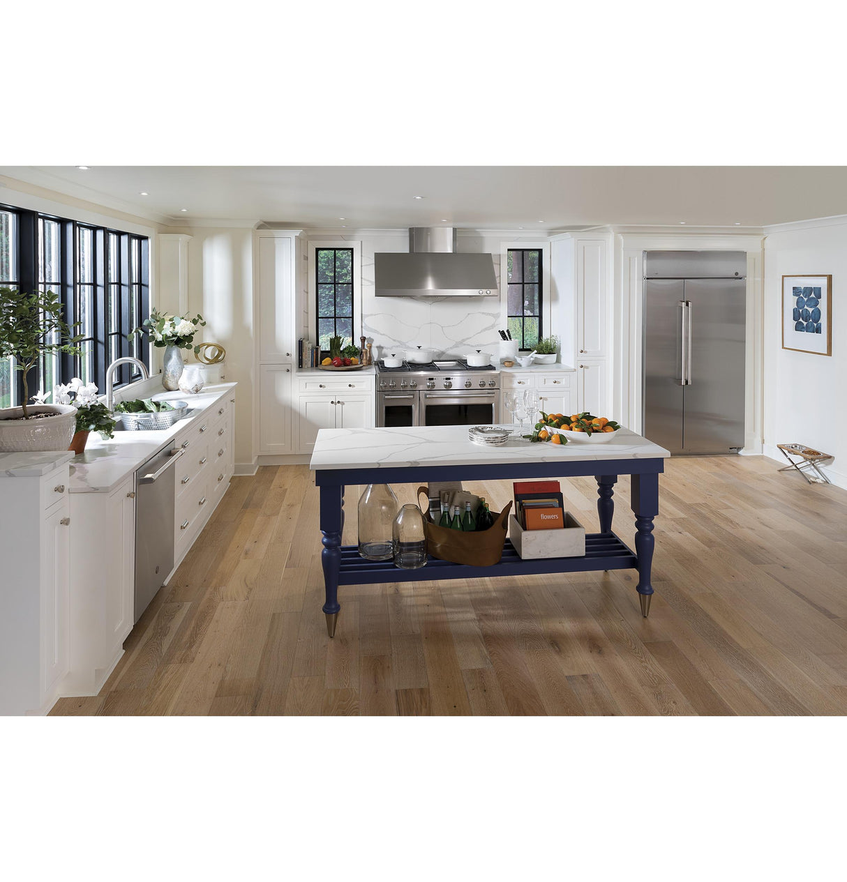 GE Café™ Series 42" Built-In Side-by-Side Refrigerator