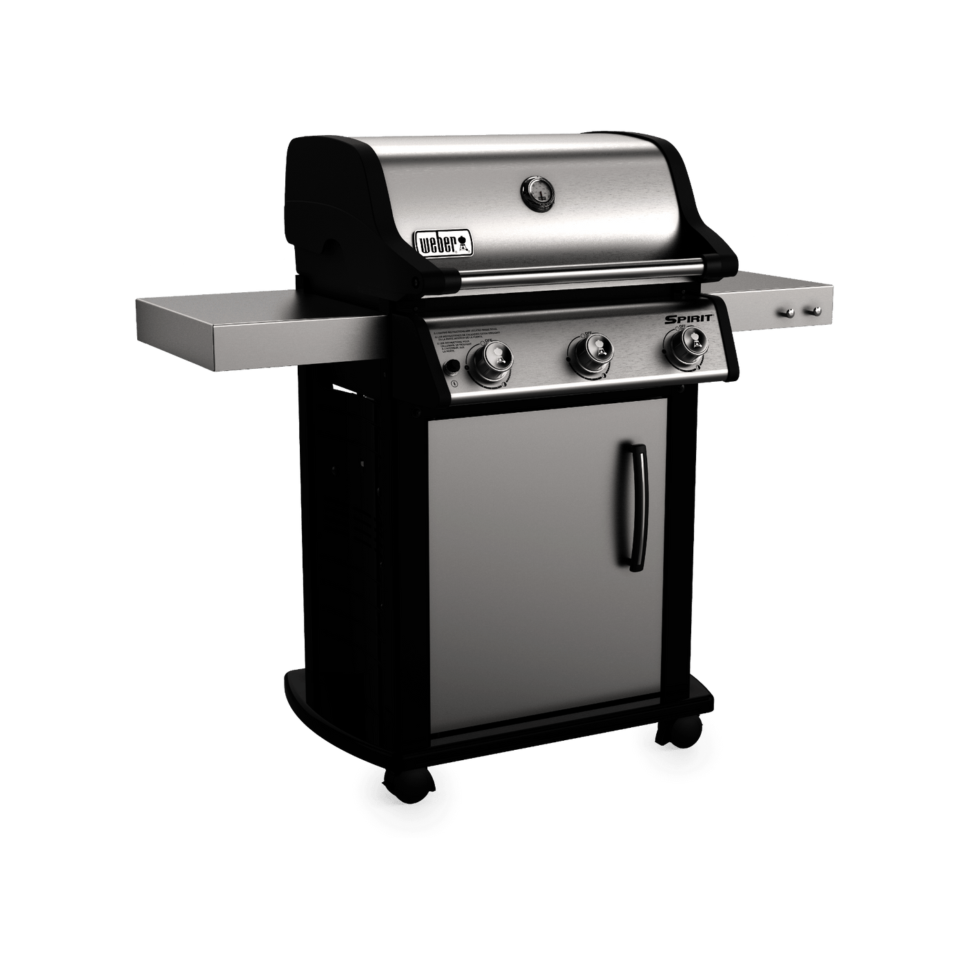 Spirit S-315 Gas Grill (Liquid Propane) - Stainless Steel