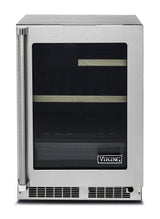 24" Glass Door Undercounter Refrigerator - VRUI