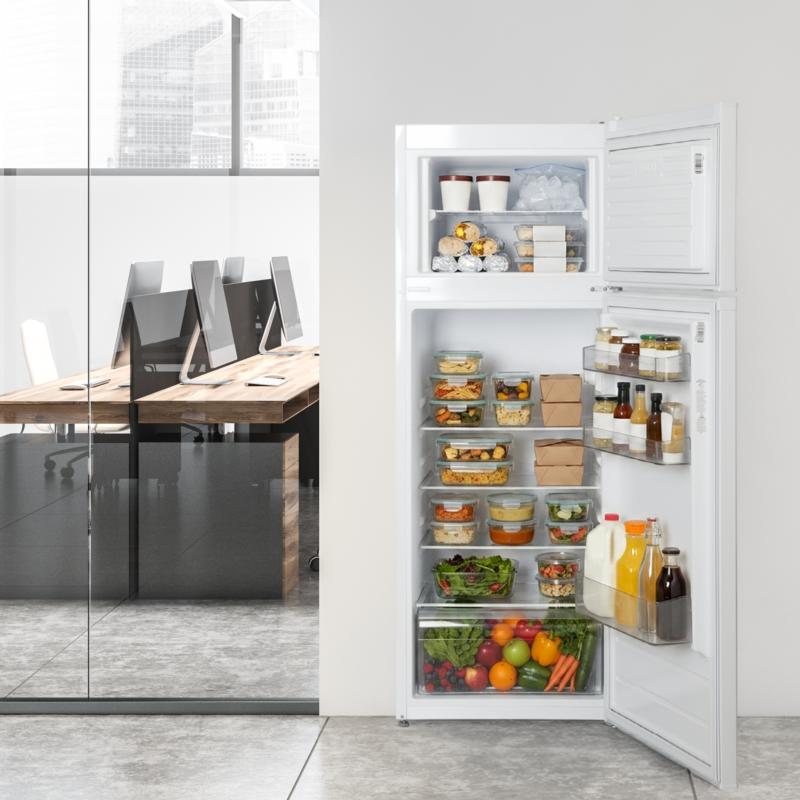 Element 21.3 in. 7.4 cu. ft. Compact Top Freezer Refrigerator - White