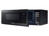 1.1 cu. ft. Smart SLIM Over-the-Range Microwave with 400 CFM Ventilation in Matte Black Steel
