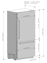 36" Built-IN Fridge