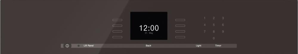 24" DGC 6600 XL PureLine Truffle Brown SensorTronic Combi-Steam Oven