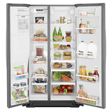 36-inch Wide Side-by-Side Refrigerator with Temperature Control - 26 cu. ft.