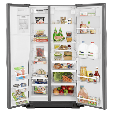 36-inch Wide Side-by-Side Refrigerator with Temperature Control - 26 cu. ft.