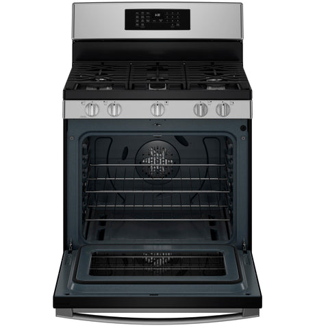 GE® 30" Free-Standing Gas Convection Range with No Preheat Air Fry