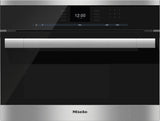 DG 6500 - Built-in steam oven with a large text display and SensorTronic controls for extra convenience.