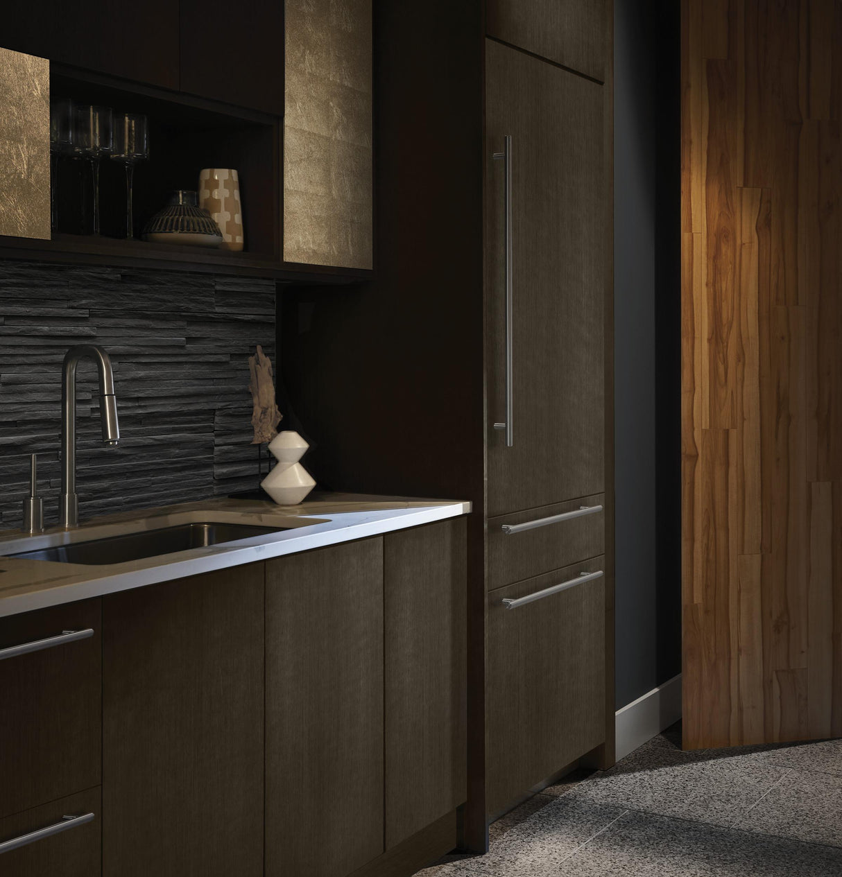 Monogram 30" Integrated Panel-Ready Refrigerator (for Single or Dual Installation)