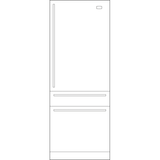 Monogram 30" Integrated Panel-Ready Refrigerator (for Single or Dual Installation)