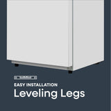 Element 14.0 cu. ft. Upright Convertible Freezer / Refrigerator - White, ENERGY STAR (EXUF14CEEW)
