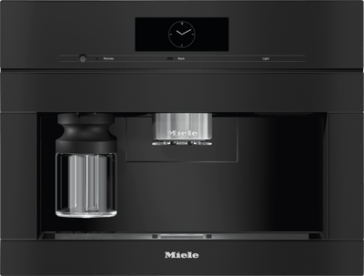 CVA 7845 Obsidian black - Built-in coffee machine with DirectWater Perfectly combinable design with CoffeeSelect + AutoDescale for highest demands.