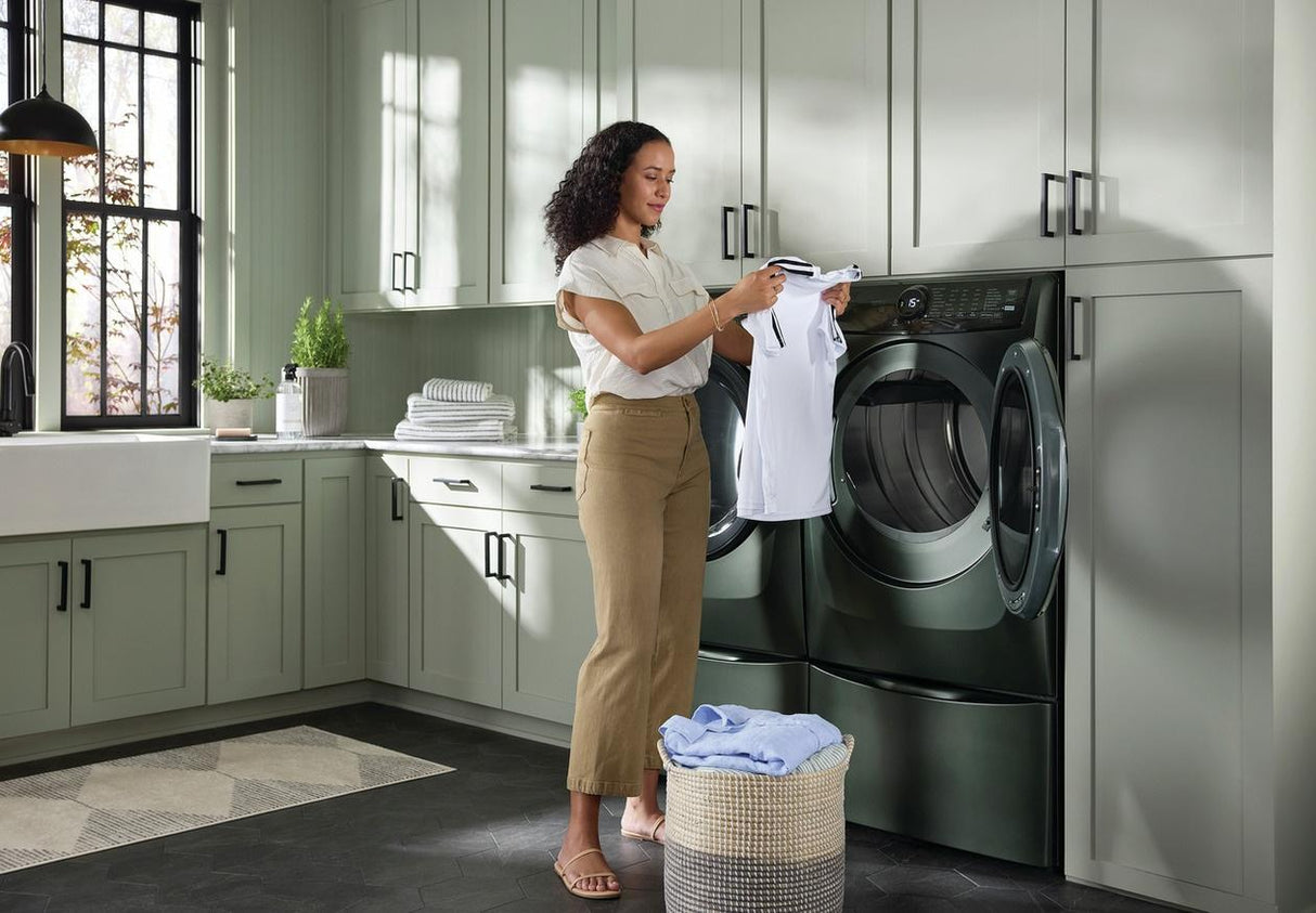 Front Load Perfect Steam™ Gas Dryer with LuxCare® Dry and Instant Refresh - 8.0 Cu. Ft.