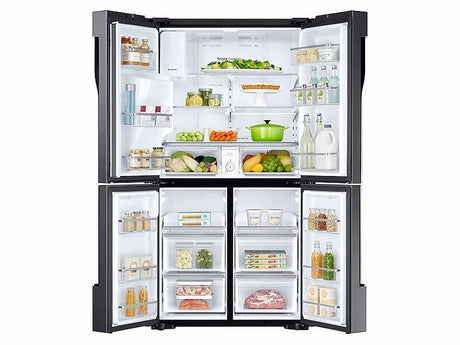 28 cu. ft. 4-Door Flex™ Refrigerator with FlexZone™ in Black Stainless Steel