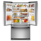 20 Cu. Ft. 36-Inch Counter-Depth French Door Refrigerator with Internal Water Dispenser
