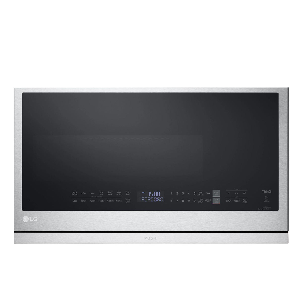 2.1 cu. ft. Smart Over-the-Range Microwave with ExtendaVent®2.0 & EasyClean®
