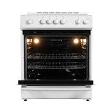 Danby 30 Slide in Smooth Top Electric Range with Knob Controls in White