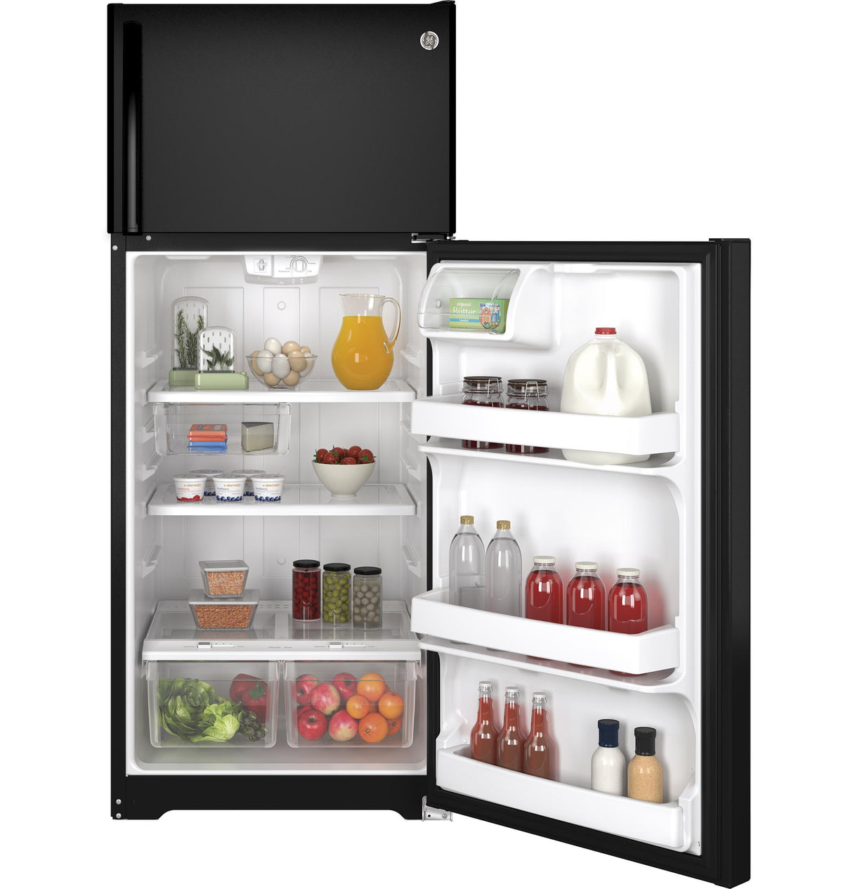 GE® ENERGY STAR® 17.5 Cu. Ft. Top-Freezer Refrigerator