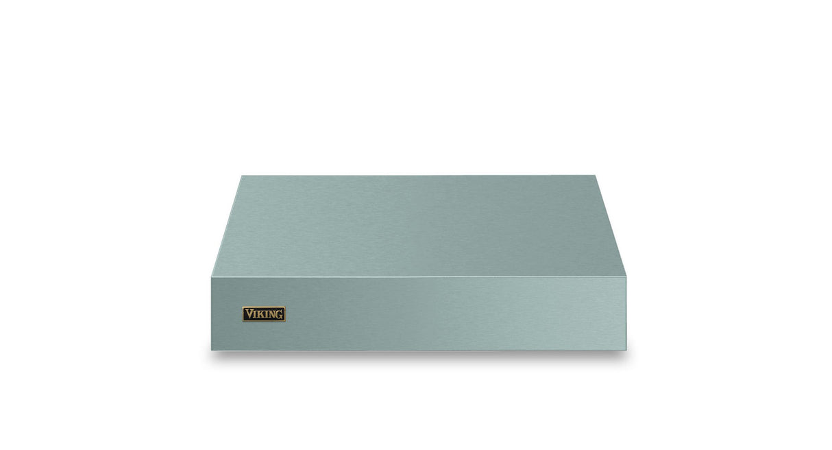 30"W. 12"H. Wall Hood + Ventilator (Finish: Splash, Trim: Brushed Brass)