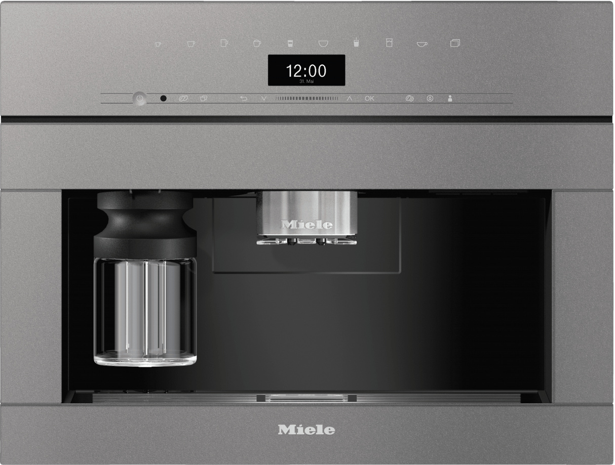 CVA 7440 Graphite grey - Built-in coffee machine In a perfectly combinable design with patented CupSensor for perfect coffee.