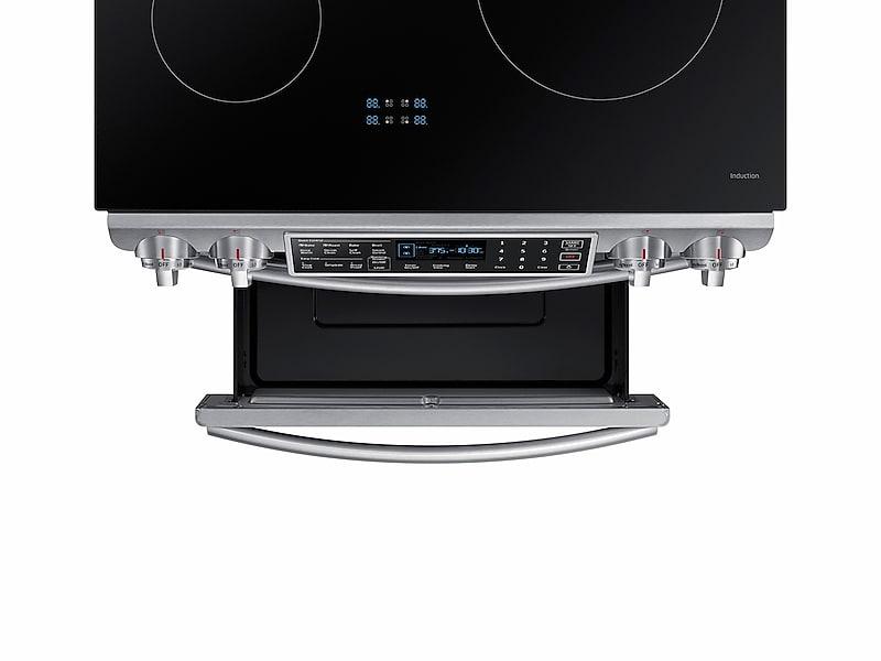 5.8 cu ft. Smart Slide-in Induction Range with Virtual Flame™ in Stainless Steel