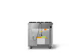 36"W. Sealed Burner Gas Range (Burner: 6b, Finish: Splash, Trim: Polished Chrome, Fuel: Natural Gas)