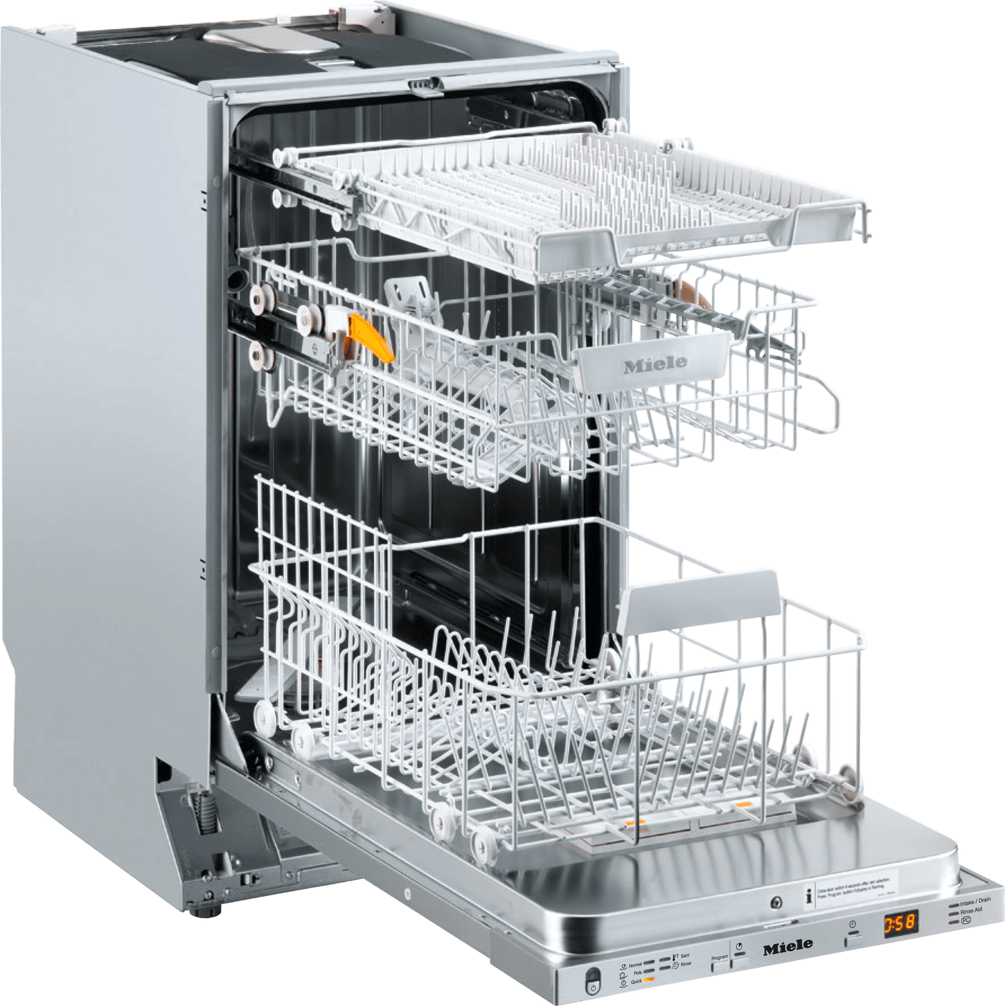 G 5482 SCVi SL Stainless Steel. - Fully integrated dishwasher in tried-and-tested Miele quality at an affordable entry-level price.