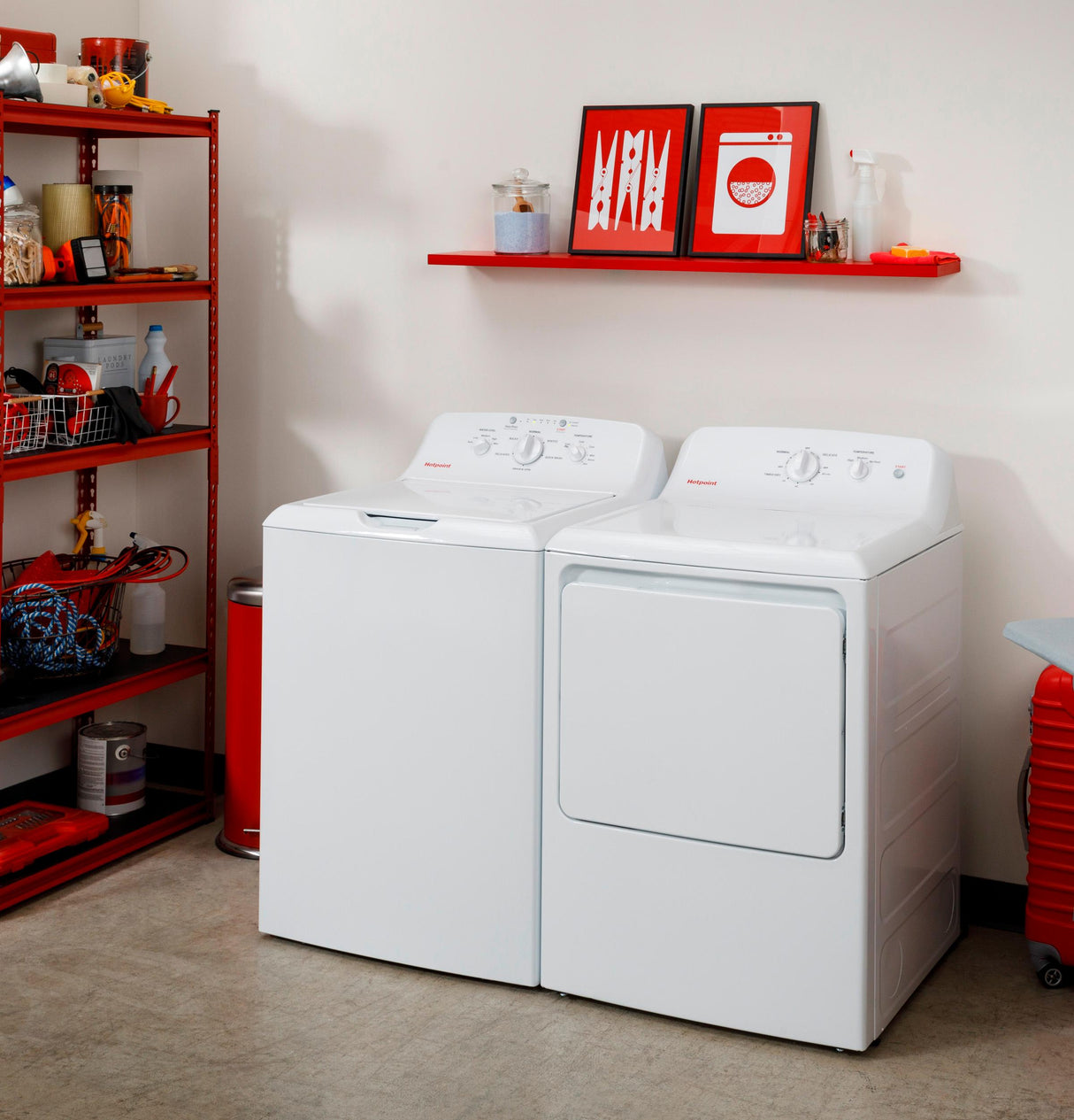 Hotpoint® 4.0 cu. ft. Capacity Washer with Stainless Steel Basket,Cold Plus and Water Level Control