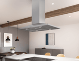 Anzio Island, 90cm, SS, LED, 600 CFM w/ACT