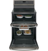 GE Profile™ 30" Free-Standing Electric Double Oven Convection Range