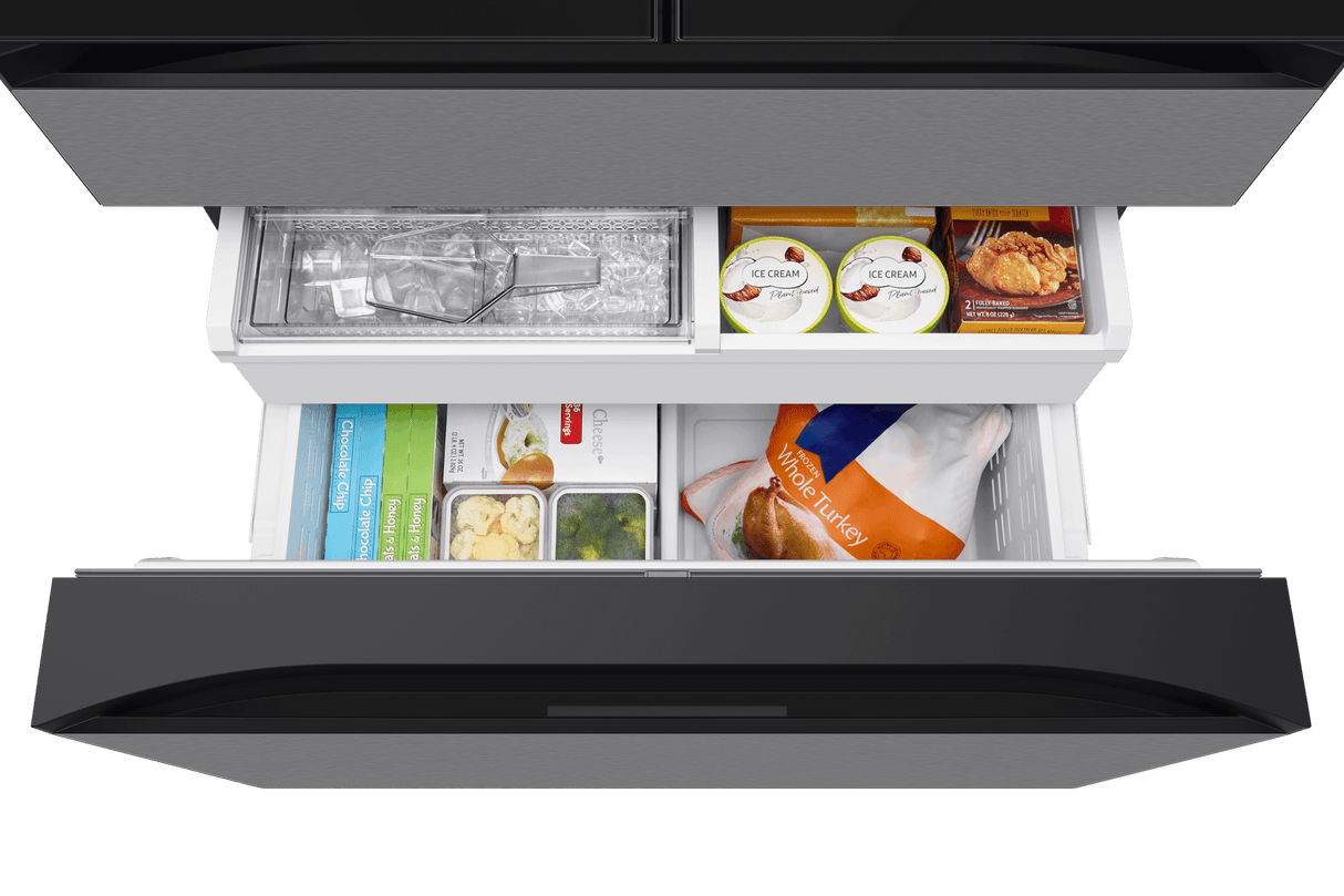 Bespoke AI 4-Door French Door AI Family Hub™  AI Vision & Inner Beverage Center  23 cu.ft.